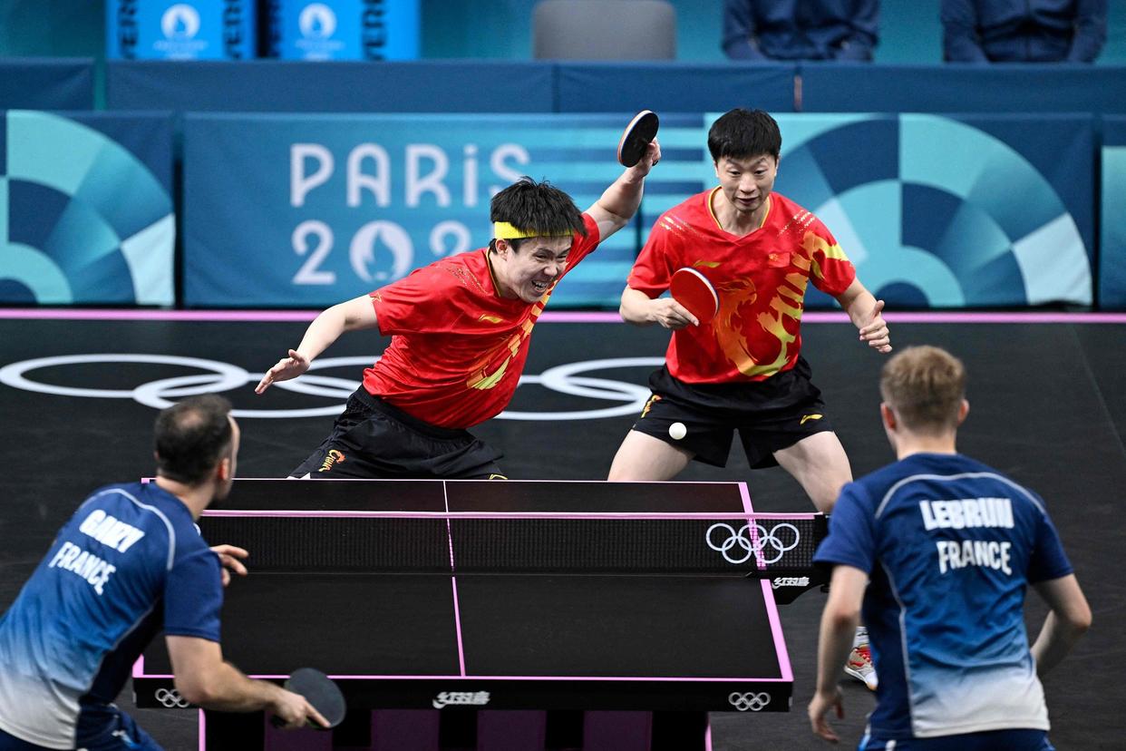 日本队碾压法国队，马龙刷新纪录